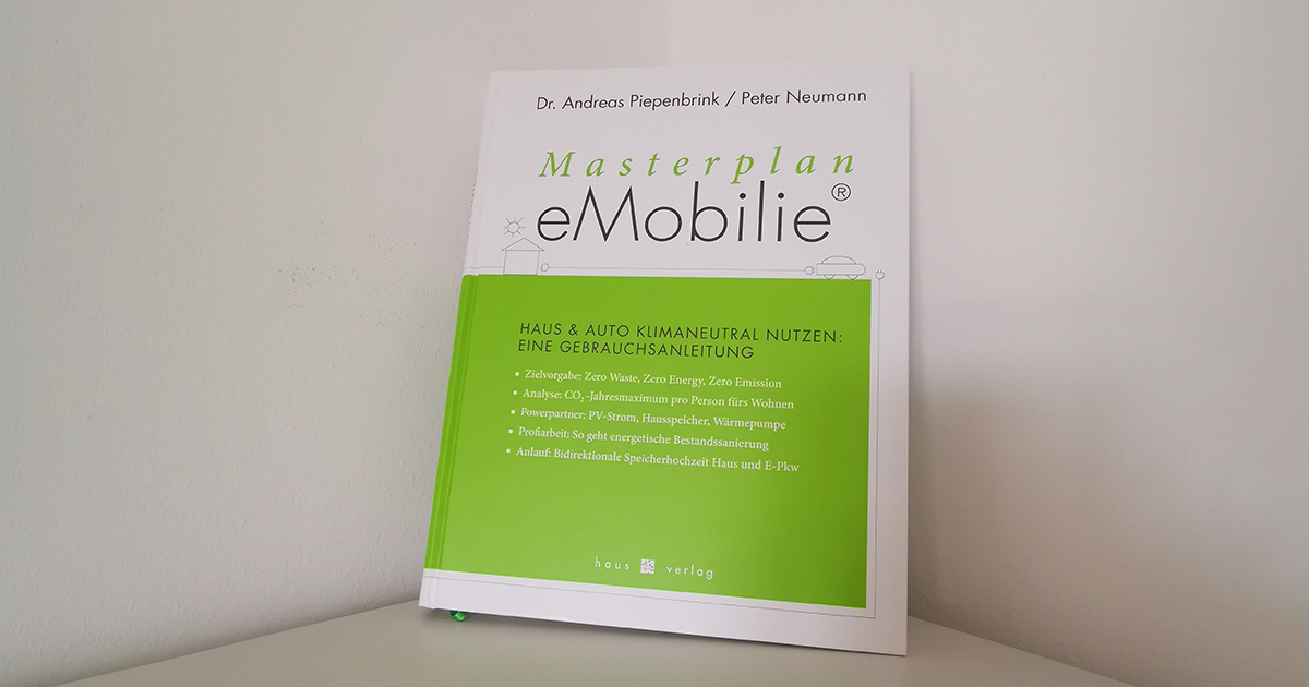 Buchpremiere: „Masterplan eMobilie“